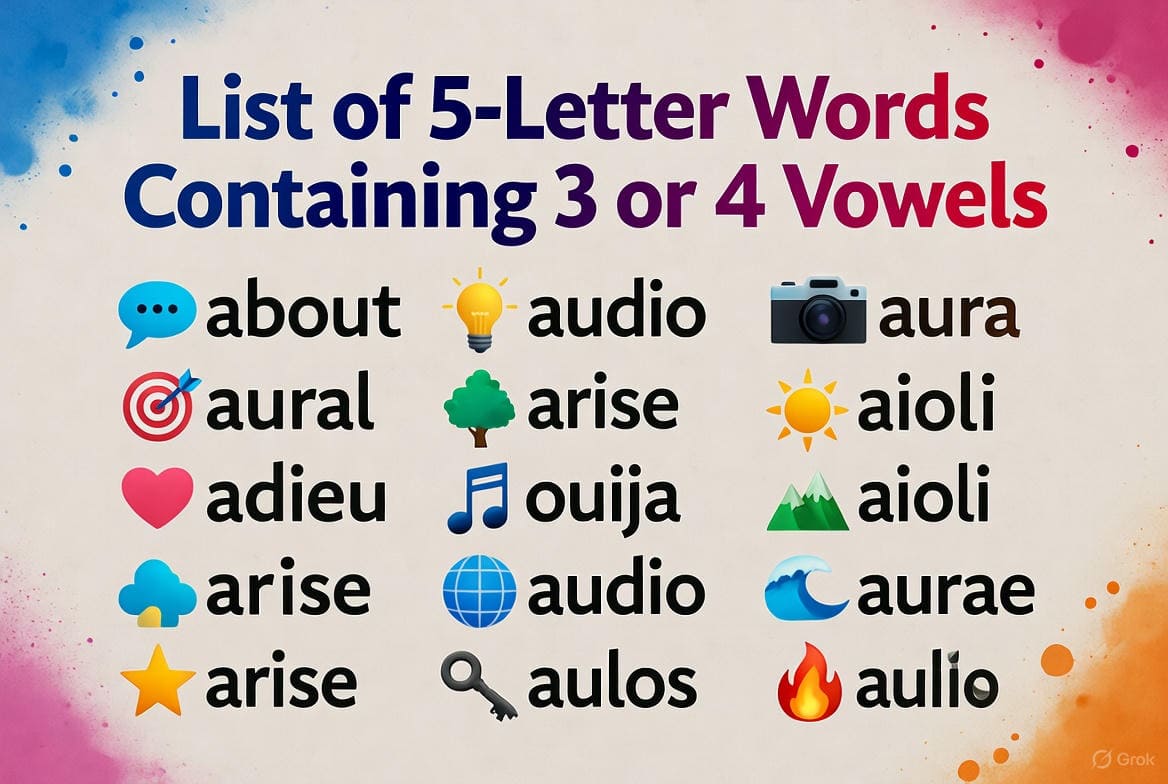 Why Focus on Vowel-Rich Words?